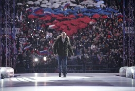 Putin susține că Peninsula Crimeea „va rămâne pentru totdeauna o parte a Rusiei”
